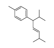 1-(2,6-dimethylhept-4-en-3-yl)-4-methylbenzene结构式