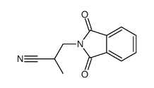2-[(1,3-Dihydro-1,3-dioxo-2H-isoindole-2-yl)methyl]propanenitrile结构式