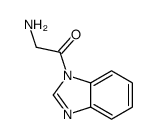 1H-Benzimidazole,1-(aminoacetyl)-(9CI) Structure