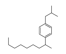 1-(2-methylpropyl)-4-nonan-2-ylbenzene结构式