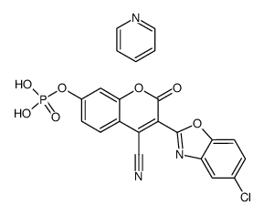 3(5-CHLORO-2-BENZOXAZOLYL)-4-CYANOUMBEL- LIFERYL PHOSPH.PY-S* Structure