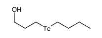 3-(butyltellanyl)propan-1-ol Structure