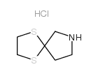 1,4-dithia-7-azaspiro[4.4]nonane,hydrochloride结构式