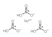 Nitric acid,neodymium(3+) salt (3:1) Structure