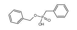 Benzylphosphonic acid monobenzyl ester Structure