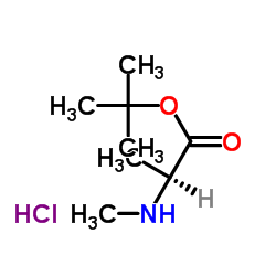 H-Aib-OtBu.HCl structure