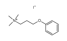 trimethyl-(3-phenoxy-propyl)-ammonium, iodide结构式