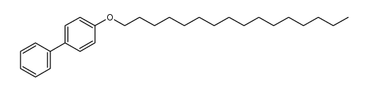biphenyl-4-yl-hexadecyl ether Structure