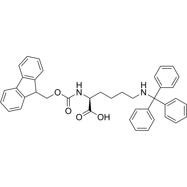 Nα-Fmoc-Nε-三苯甲基-L-赖氨酸图片
