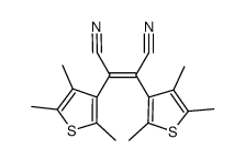 cis-1,2-dicyano-1,2-bis(2,4,5-trimethyl-3-thienyl)ethene Structure
