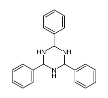 2,4,6-triphenyl-1,3,5-triazinane结构式
