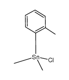 (ortho-Me-Ph)SnMe2Cl Structure