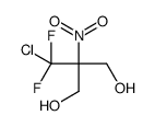 2-[chloro(difluoro)methyl]-2-nitropropane-1,3-diol结构式