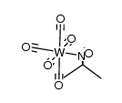 W(CO)5(t-BuNO) Structure