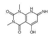 7-氨基-1,3-二甲基-1H,8H-吡啶[2,3-d]嘧啶-2,4,5-三酮结构式