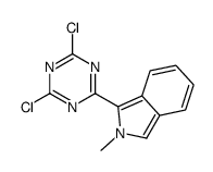 1-(4,6-dichloro-1,3,5-triazinyl)-2-methylisoindole Structure