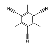 2,4,6-trimethylbenzene-1,3,5-tricarbonitrile Structure