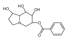 1,6,7,8-Indolizinetetrol, octahydro-, 6-benzoate, (1S,6S,7S,8R,8aR)-结构式