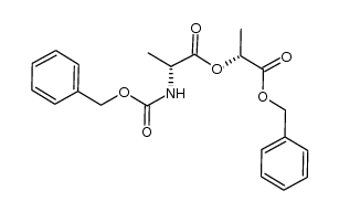 N-Z-D-Ala-D-lactic acid benzyl ester结构式