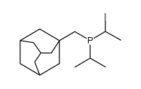(adamantan-1-ylmethyl)diisopropylphosphine Structure