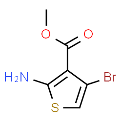 Methyl 2-amino-4-bromothiophene-3-carboxylate Structure