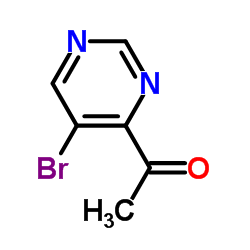 1-(5-Bromopyrimidin-4-yl)ethanone Structure