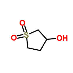 1,1-二氧代-3-羟基-四氢噻吩结构式