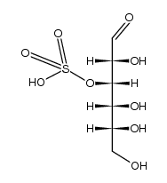 D-glucose-3-sulfate Structure