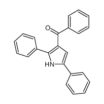 (2,5-diphenyl-1H-pyrrol-3-yl)(phenyl)methanone Structure