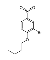 2-Bromo-1-butoxy-4-nitrobenzene Structure