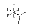 Pentafluorosulfanyldifluoroamine Structure