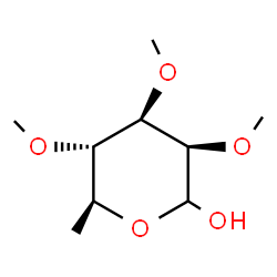 6-Deoxy-2-O,3-O,4-O-trimethyl-L-mannopyranose picture
