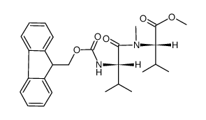 carbonyl>-L-valyl>-N-methyl-L-valine methyl ester Structure