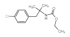 ethyl N-[1-(4-chlorophenyl)-2-methylpropan-2-yl]carbamate Structure