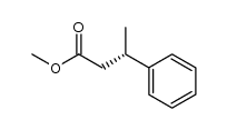 (R)-(-)-3-phenylbutyric acid methyl ester结构式
