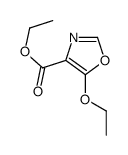 ethyl 5-ethoxy-1,3-oxazole-4-carboxylate结构式