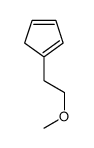 1-(2-methoxyethyl)cyclopenta-1,3-diene结构式