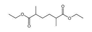 2,5-dimethyl-adipic acid diethyl ester Structure
