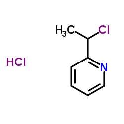 2-(1-Chloro-ethyl)-pyridine hydrochloride structure
