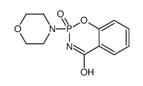 2-morpholin-4-yl-2-oxo-3H-1,3,2λ5-benzoxazaphosphinin-4-one Structure