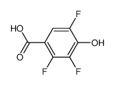 2,3,5-trifluoro-4-hydroxybenzoic acid结构式