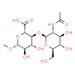 methyl-2-acetamido-2-deoxyglucopyranosyl-1-4-glucopyranosiduronic acid picture