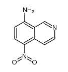 8-amino-5-nitro-isoquinoline Structure