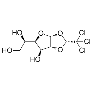 α-氯醛糖结构式