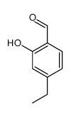 Benzaldehyde, 4-ethyl-2-hydroxy- (9CI) structure