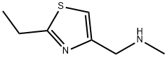 (2-乙基-1,3-噻唑-4-基)甲基](甲基)胺结构式