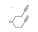 Propanenitrile,3,3'-iminobis-, monohydrochloride (9CI) Structure