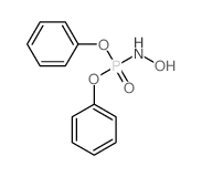 Phosphoramidic acid,hydroxy-, diphenyl ester (8CI,9CI)结构式