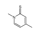 1,4-Dimethyl-2(1H)-pyridinethione结构式