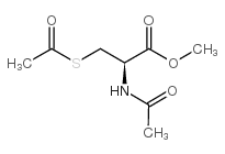 (R)-甲基2-乙酰胺基-3-(乙酰基硫基)丙酸酯结构式